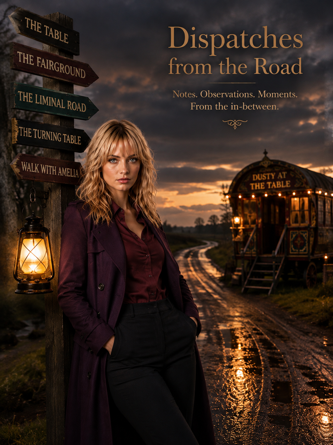Amelia and dispatches from the road
